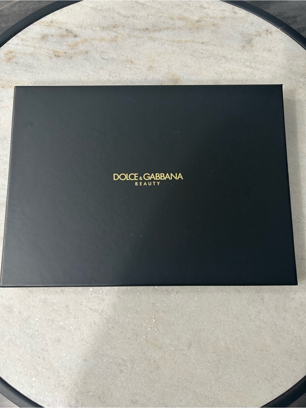 Dolce & Gabbana Beauty Black and Gold Embossed Pouch 💥NWT💥